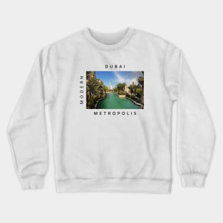 Dubai Modern Metropolis Crewneck Sweatshirt